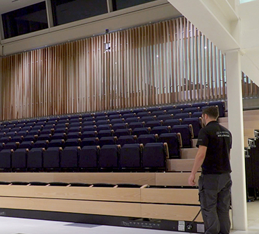 Retractable Seating: How Long Does It Take to Close?