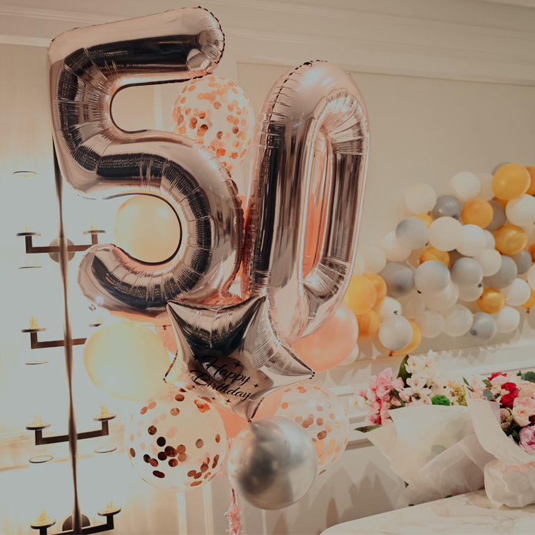 A huge birthday thank you