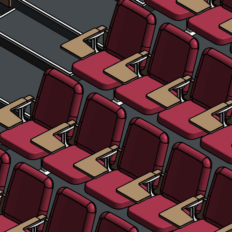 Auditorium Seating BIM Objects Launched