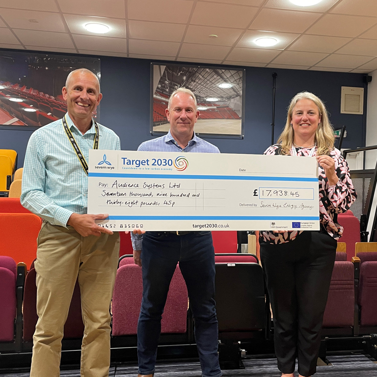 Audience Systems Wins Net Zero Funding