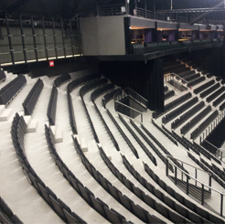 arena curved seating