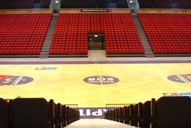 arena seating retractable vomitory